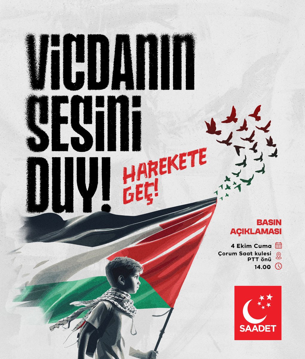 Vicdanın Sesini Duy Harekete Geç
Basın açıklamasına tüm halkımız davetlidir.