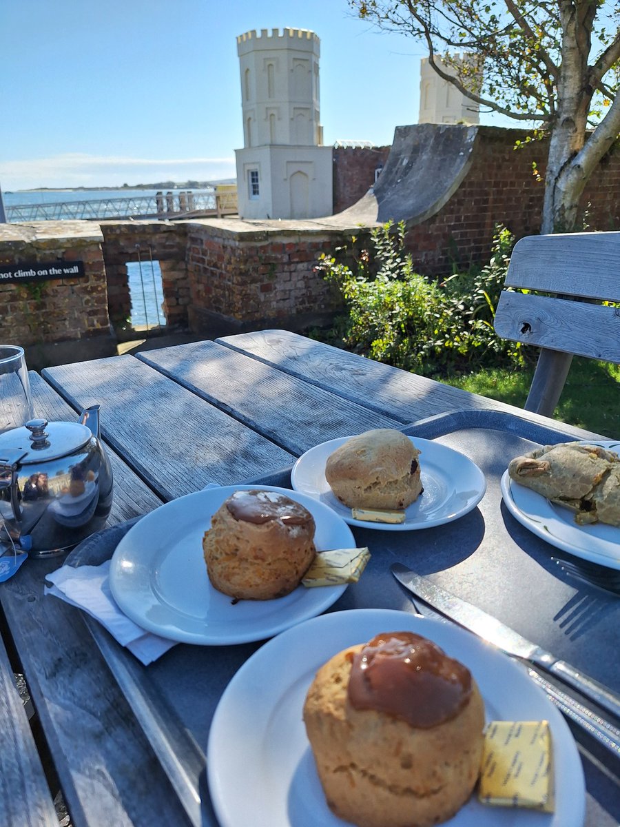 Scone of the month discovery - caramel &amp; squash 😋 on <a href="/BrownseaNT/">Brownsea Island</a> Brownsea Island <a href="/nt_scones/">National Trust Scones</a> #Dorset