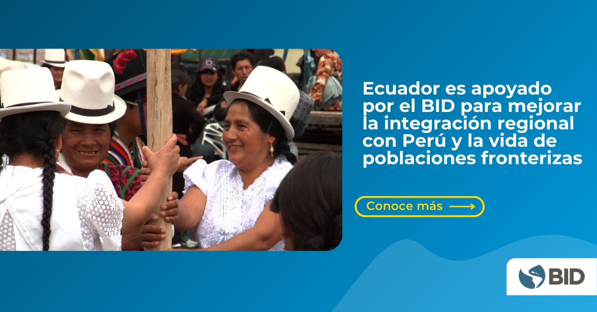 Nos complace anunciar la aprobación de un préstamo de US$150M del <a href="/el_BID/">Banco Interamericano de Desarrollo</a> para #Ecuador, que financiará el Proyecto de Integración Fronteriza Eje Vial No.4, fortaleciendo la conectividad con #Perú y mejorando la calidad de vida de comunidades fronterizas. bit.ly/4gMY49L