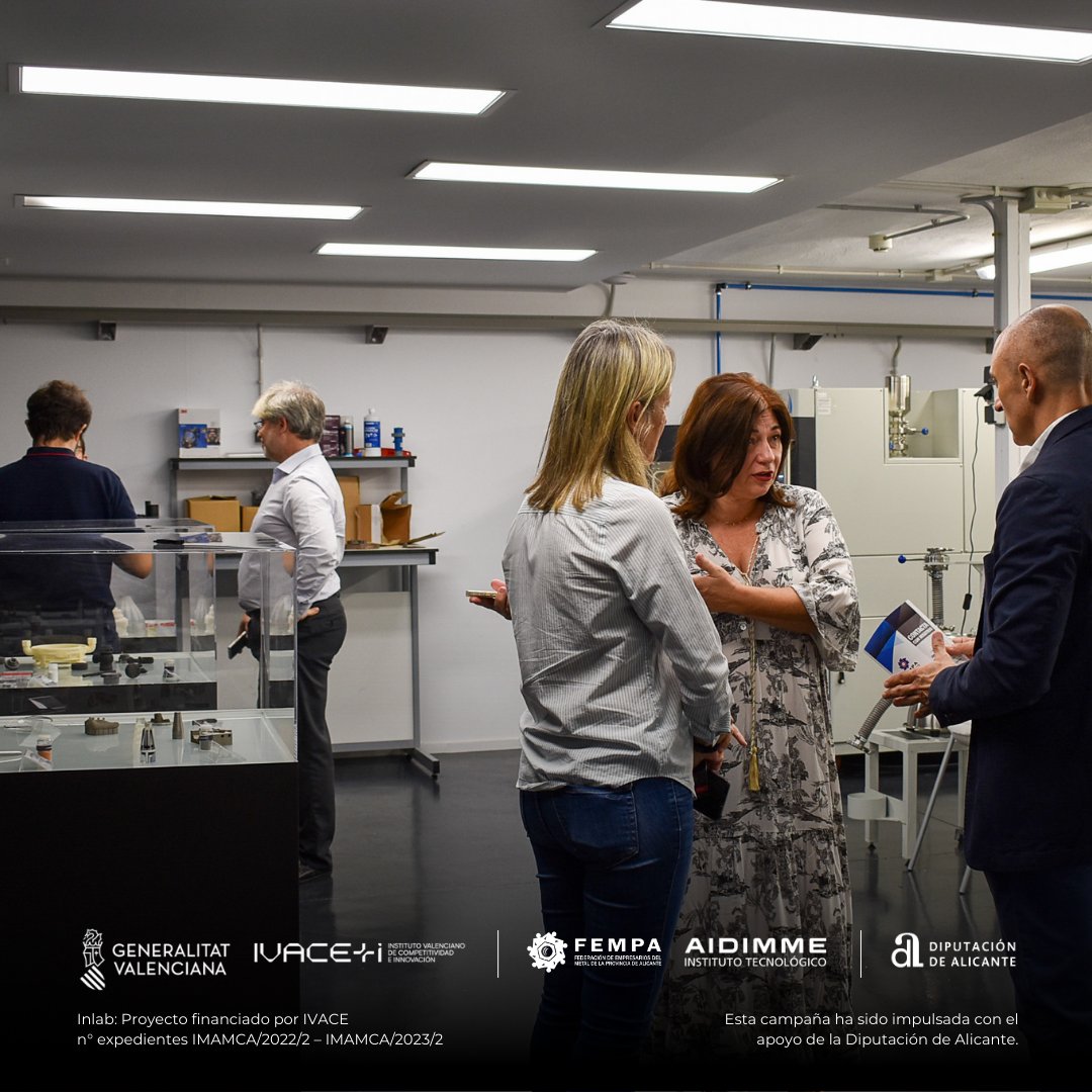 FEMPAlicante's tweet image. 👟💡 Las tecnologías habilitadoras de #InLab también revolucionan otros sectores como el del #calzado! Ayer recibimos la visita de la  AEC- Asociación Española de Empresas de Componentes para el Calzado .
#GVAIVACE #FEMPA #AIDIMME #DiputaciónAlicante #IndustrialLab