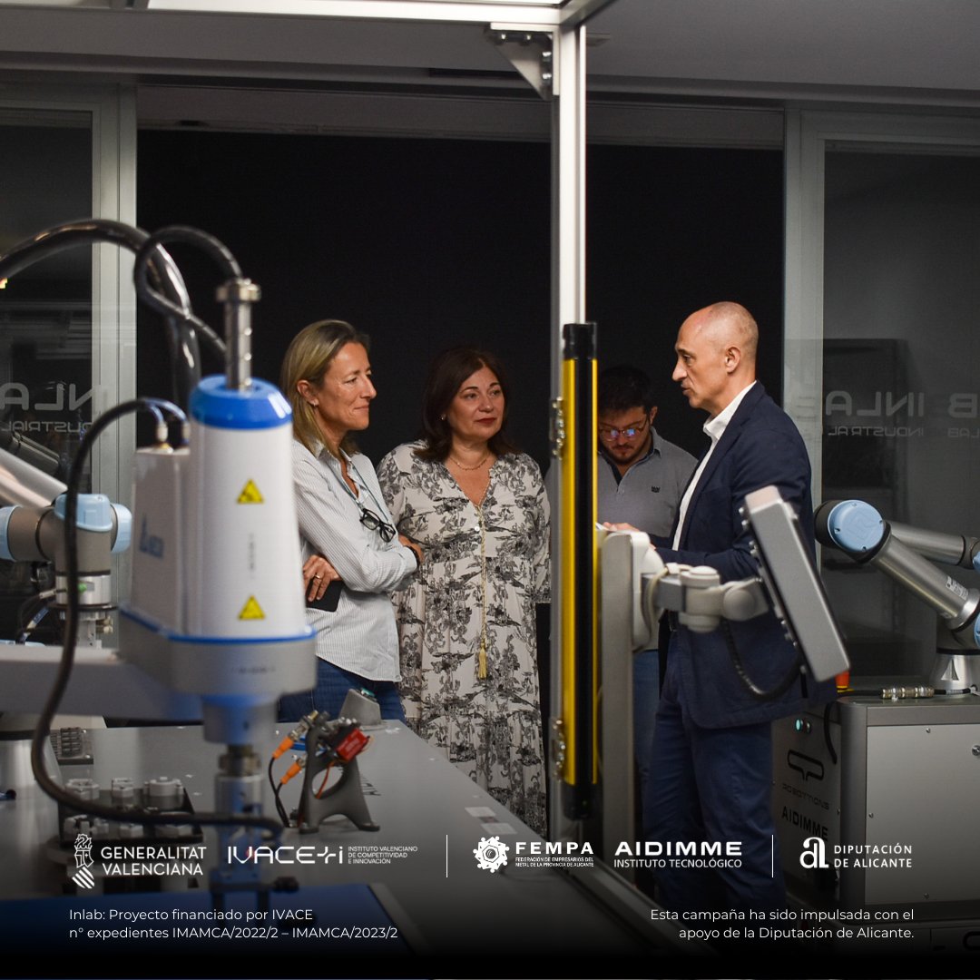 FEMPAlicante's tweet image. 👟💡 Las tecnologías habilitadoras de #InLab también revolucionan otros sectores como el del #calzado! Ayer recibimos la visita de la  AEC- Asociación Española de Empresas de Componentes para el Calzado .
#GVAIVACE #FEMPA #AIDIMME #DiputaciónAlicante #IndustrialLab