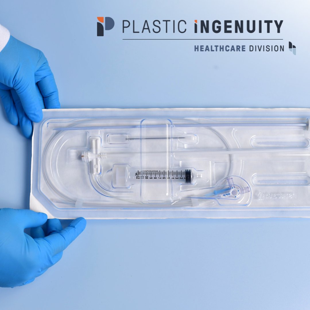 The Plastic Ingenuity Healthcare Division has packaging engineers with a lifetime of experience dedicated to the creation of sterile barrier packaging. Learn more at hubs.ly/Q02F15HR0