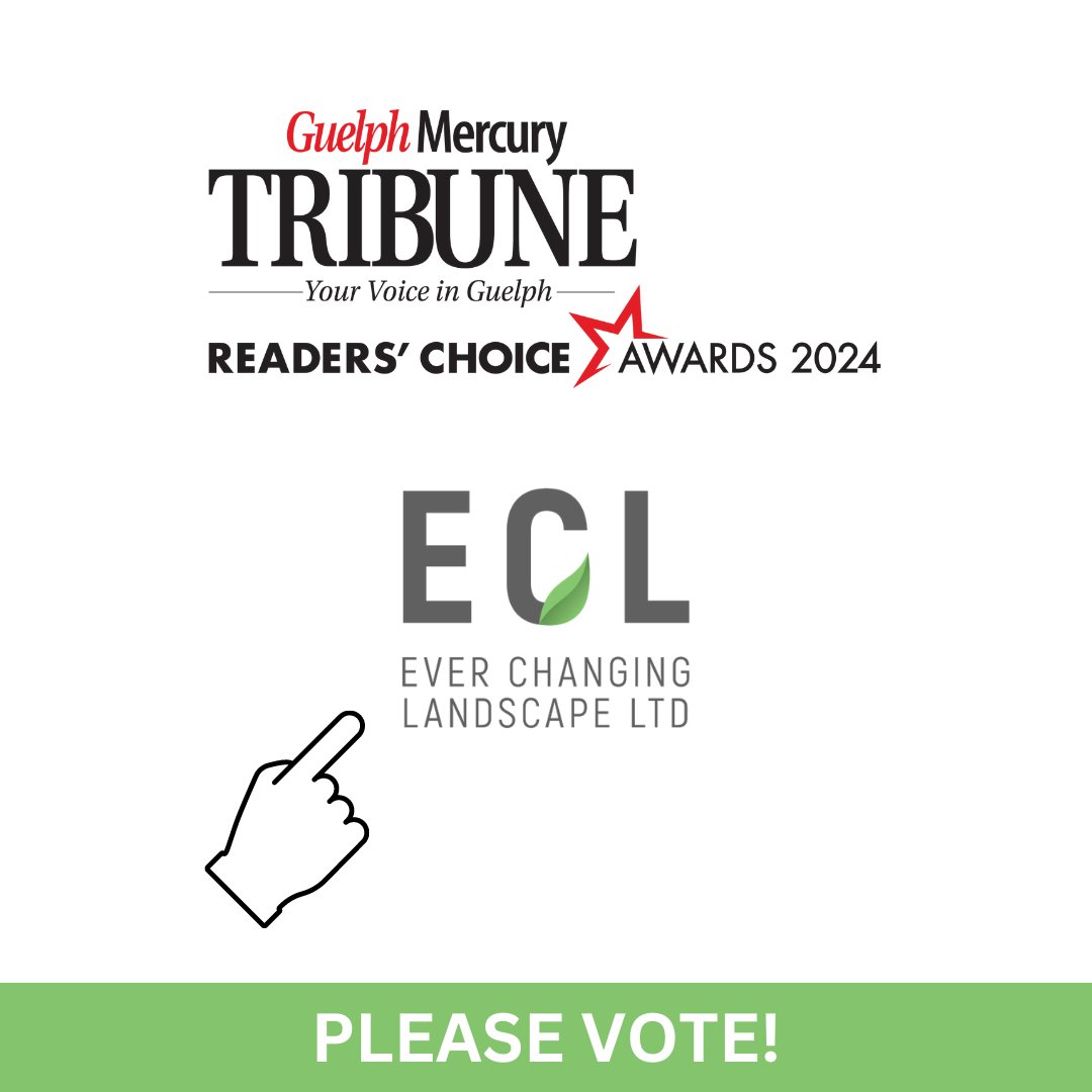 We want to thank our customers for nominating us for the 2024 Reader's Choice Awards for the Guelph location.

We need your help to win, please click on the links below and pick Ever Changing Landscape.
The Voting period ends on October 10, 2024.

bit.ly/4byIwCO