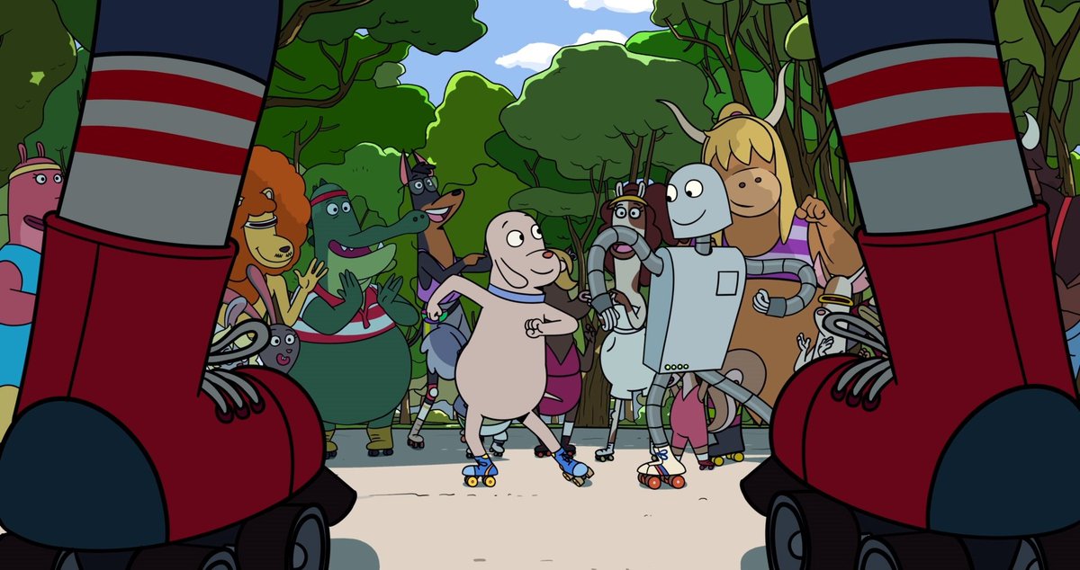 codysoyeah's tweet image. It&apos;s 21st of September y&apos;all! It&apos;s Robot and Dog&apos;s day 🎉

#RobotDreams