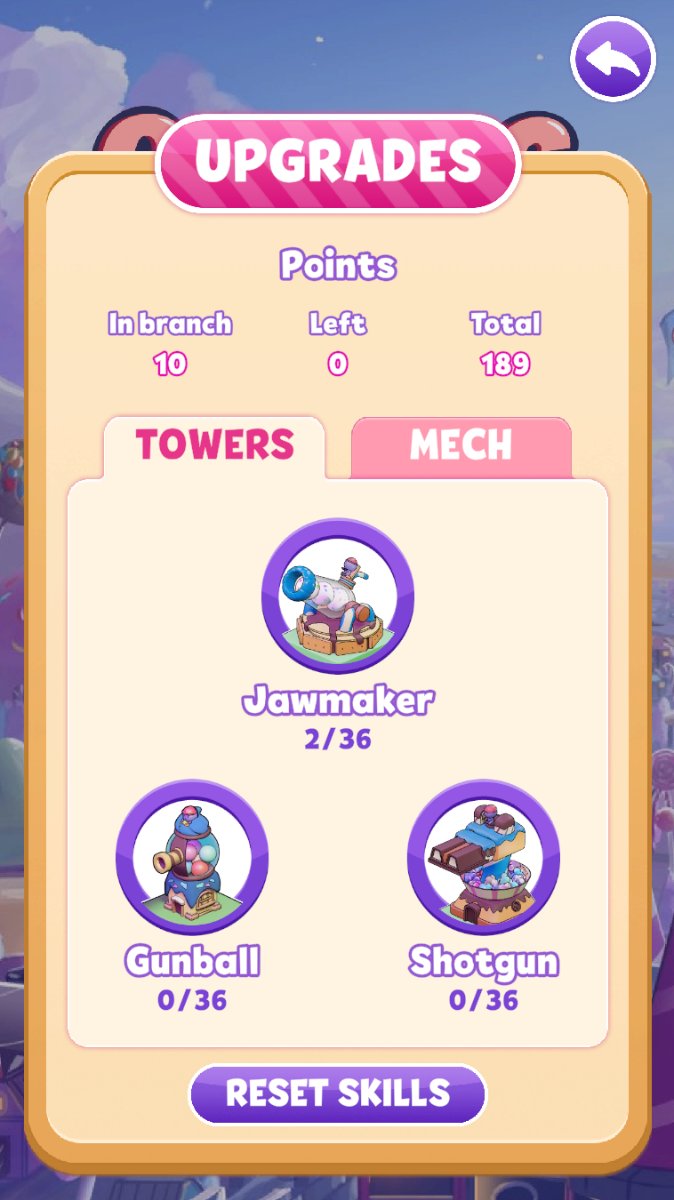 Goombles_'s tweet photo. What’s new in Sweetopia?🧵

All towers and mechs have been rebalanced and will be upgradable! 📈 https://t.co/QTAZAKN7L1