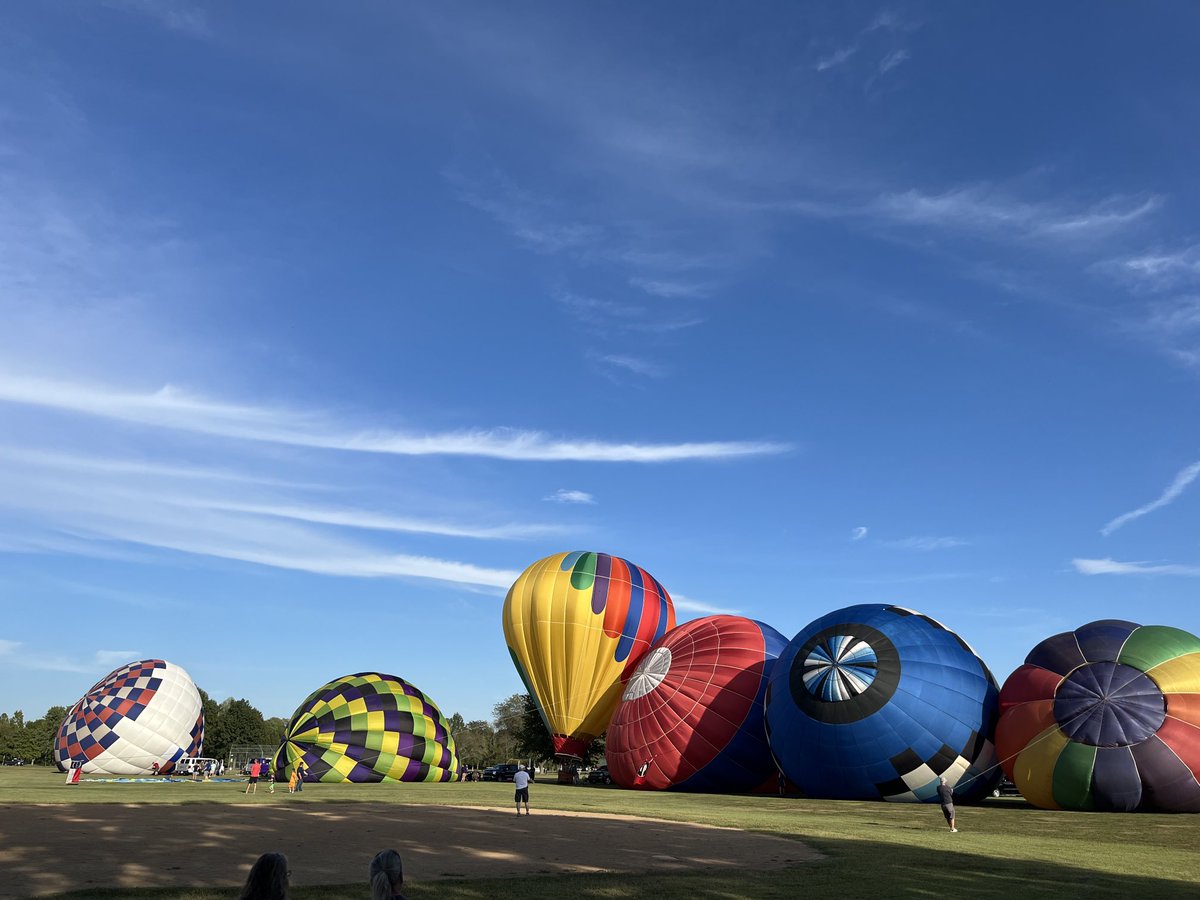 Fall in Missouri is here when the balloons awake.