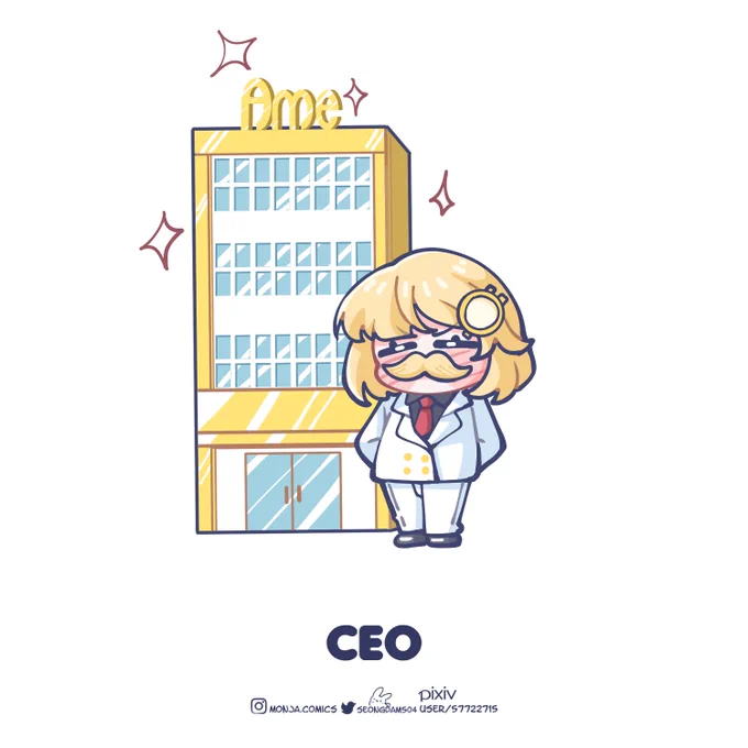 #ameliaRT Golden CEO 