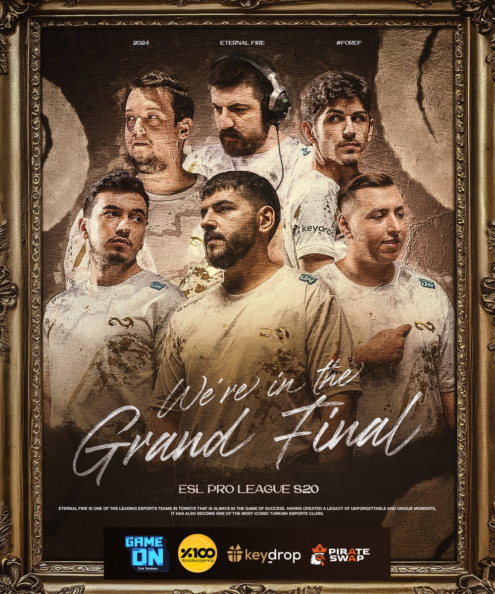 We fought for this. We earned this. 👊🏻

The Grand Final is our stage! 🔥

⚔️ #forEF #toNewGlories #yüzdeyüzgaming #GösterGücünü