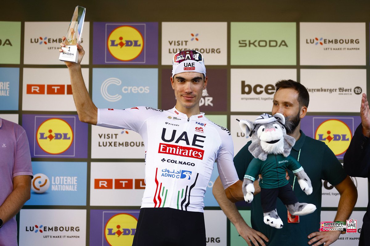 Victoria en esta 4ª etapa del tour de Luxemburgo 🥇. ⁣
<a href="/TeamEmiratesUAE/">@UAE-TeamEmirates</a> 

⁣