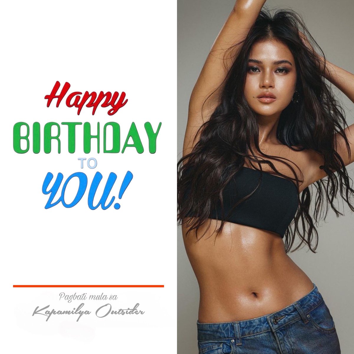 kpmlyaoutsider's tweet photo. Here’s to another year filled with genuine happiness and great surprises 🎈 Happy birthday, @MissMarisRacal! https://t.co/C8swAhcZuw