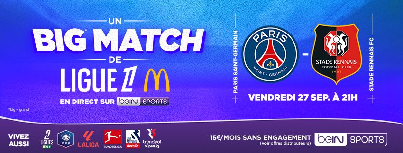Florent Houzot (@florenthouzot) on Twitter photo La semaine prochaine en exclusivité sur <a href="/beinsports_FR/">beIN SPORTS</a> vendredi à partir de 20h <a href="/PSG_inside/">Paris Saint-Germain</a> vs <a href="/staderennais/">Stade Rennais F.C.</a> avec Louisa NECIB CADAMURO <a href="/Fernandez_beIN/">Luis Fernandez</a> <a href="/sonnyanderson10/">Sonny Anderson</a> <a href="/JferreiraBeIN/">John Ferreira</a> @ThomasThouroude D.Bravo C.Josse La semaine prochaine en exclusivité sur <a href="/beinsports_FR/">beIN SPORTS</a> vendredi à partir de 20h <a href="/PSG_inside/">Paris Saint-Germain</a> vs <a href="/staderennais/">Stade Rennais F.C.</a> avec Louisa NECIB CADAMURO <a href="/Fernandez_beIN/">Luis Fernandez</a> <a href="/sonnyanderson10/">Sonny Anderson</a> <a href="/JferreiraBeIN/">John Ferreira</a> @ThomasThouroude D.Bravo C.Josse