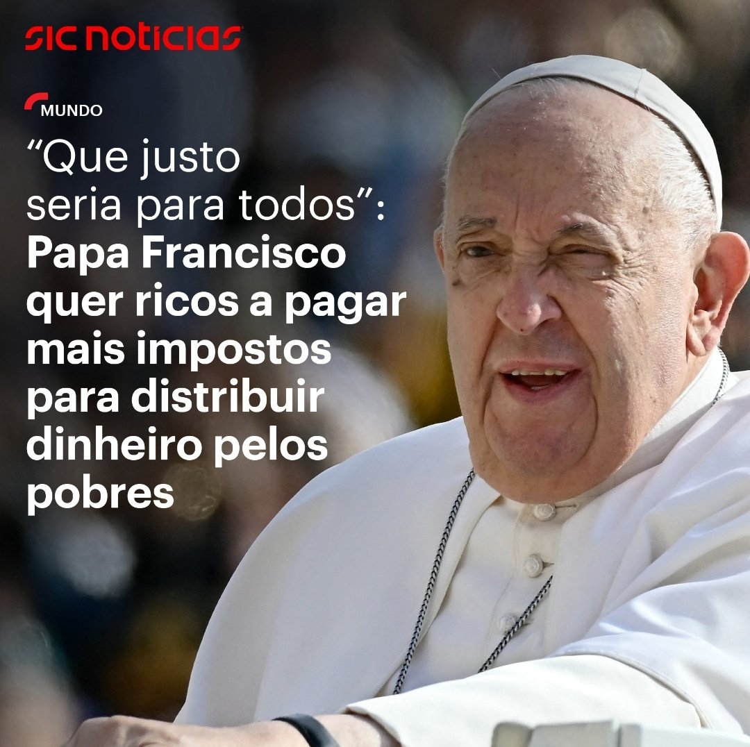 Falou o comunista / globalista

Porque não distribui os Biliões que há no Vaticano?