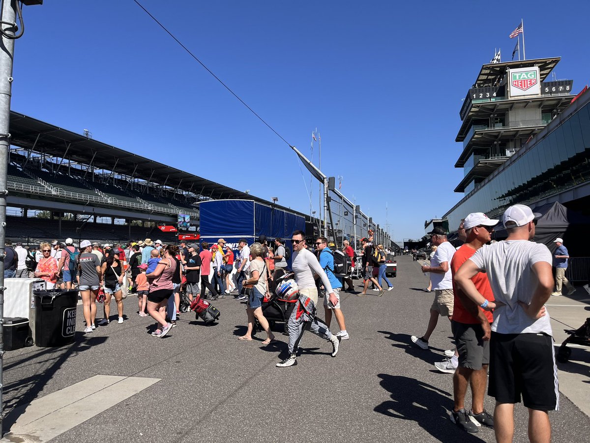 IMS's tweet photo. GRID WALK TIME!

If you’re at #IMS for today’s @IMSA action, you can stroll along the grid and across the Yard of Bricks before this afternoon’s Michelin Pilot Challenge race. https://t.co/1YqjGDRpz8