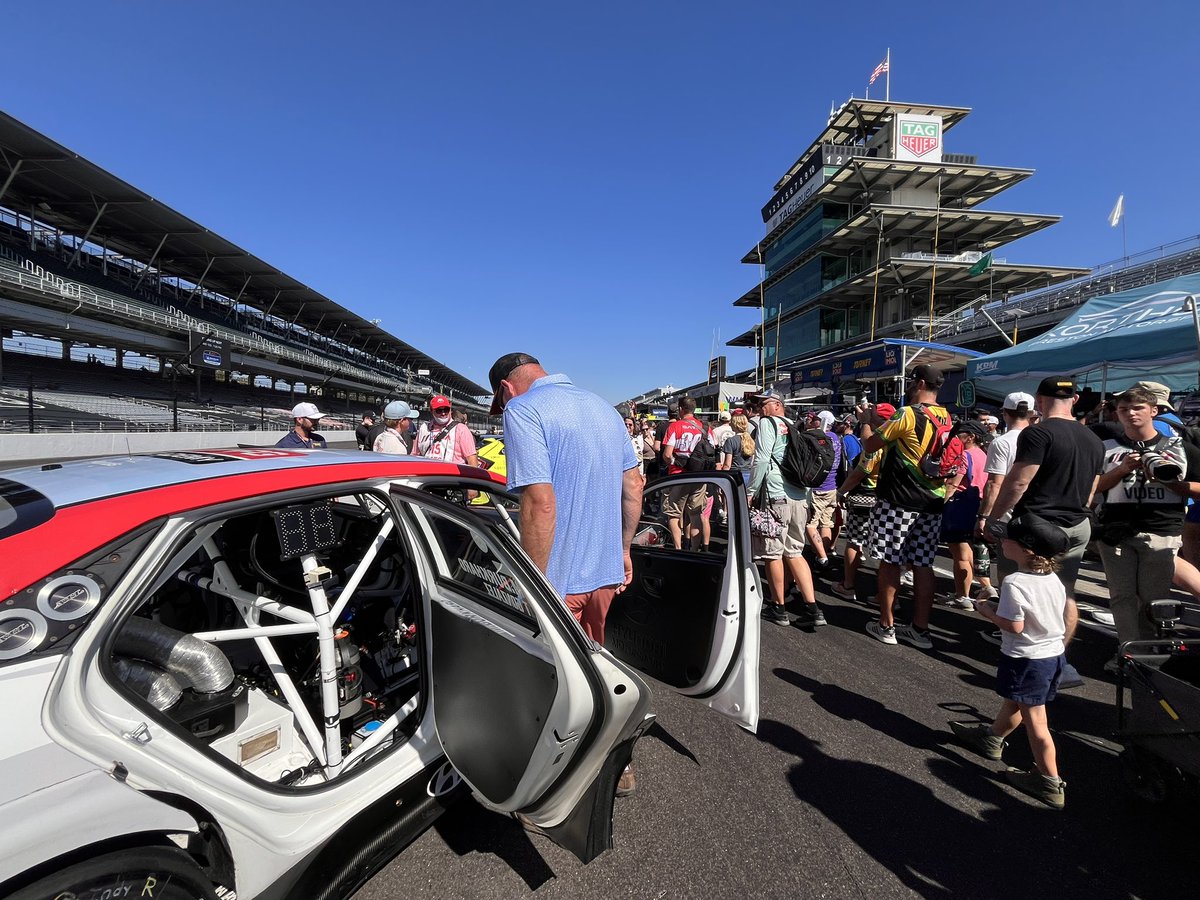 IMS's tweet photo. GRID WALK TIME!

If you’re at #IMS for today’s @IMSA action, you can stroll along the grid and across the Yard of Bricks before this afternoon’s Michelin Pilot Challenge race. https://t.co/1YqjGDRpz8