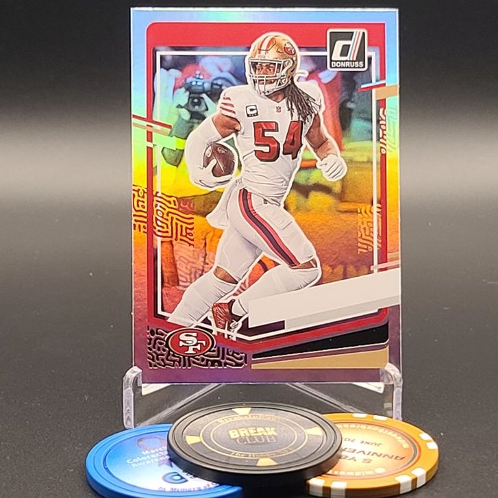 BetTheHaus's tweet photo. #49ers Hobby Giveaway Alert!!!

Correctly guess the score of the 49ers Rams game tomorrow on the linked channel here: https://t.co/7rfWtFOiiQ

and win both of these cool cards for free! 

Guesses lock at kickoff, and must be made on the linked channel above!

If there aren't any winners, another card will be added to the stack next week! Good luck!