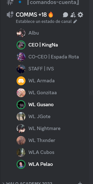 Hay torneo de aram hoy y walo lo sabe uwu