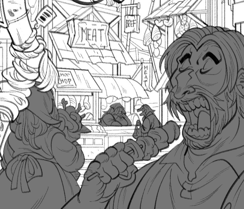 Cooking a big setting lore exploration 
Can't wait to finally show it! 