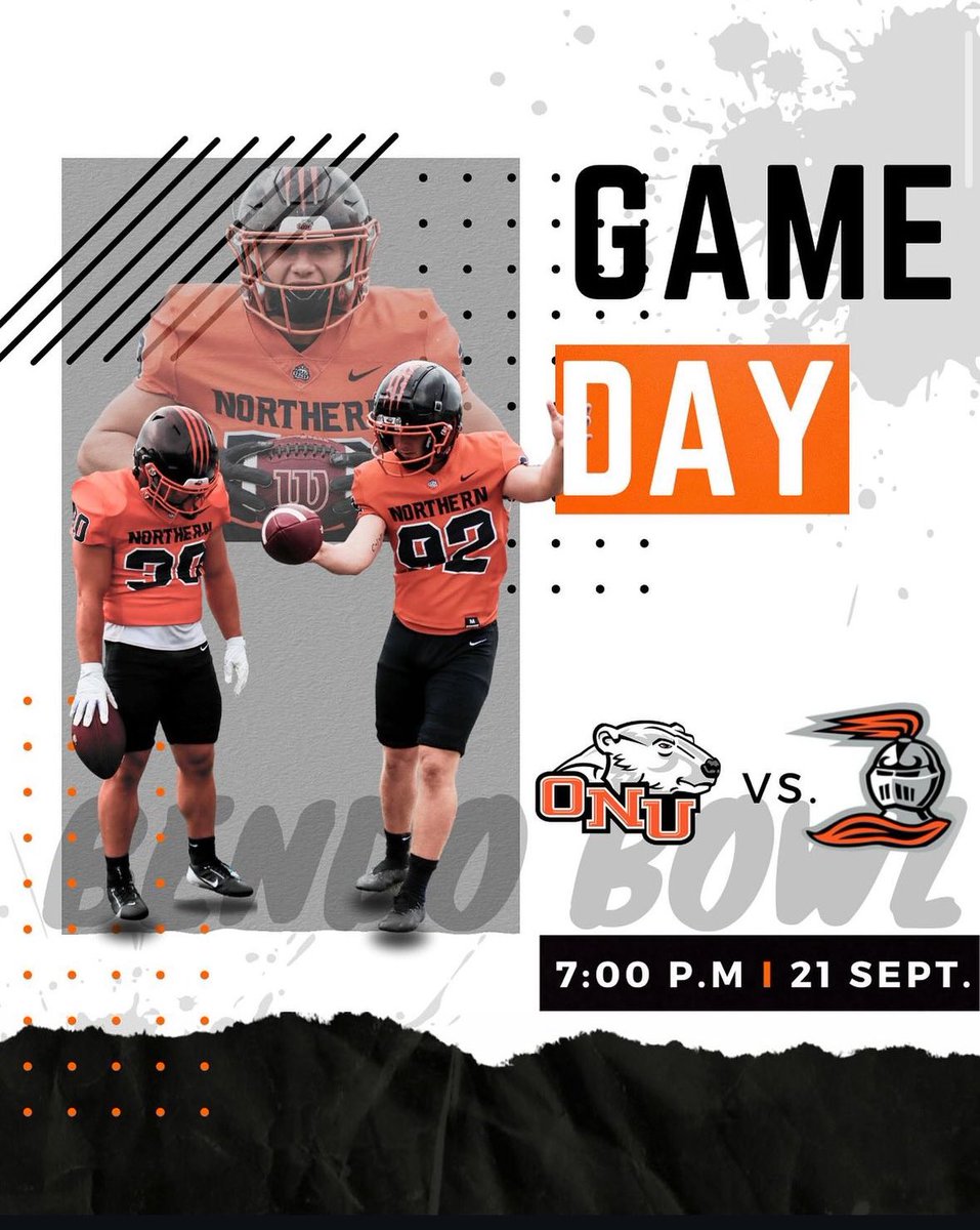 OhioNorthernFB's tweet photo. Go Bears! #TRUST https://t.co/VqMRxNDfZs