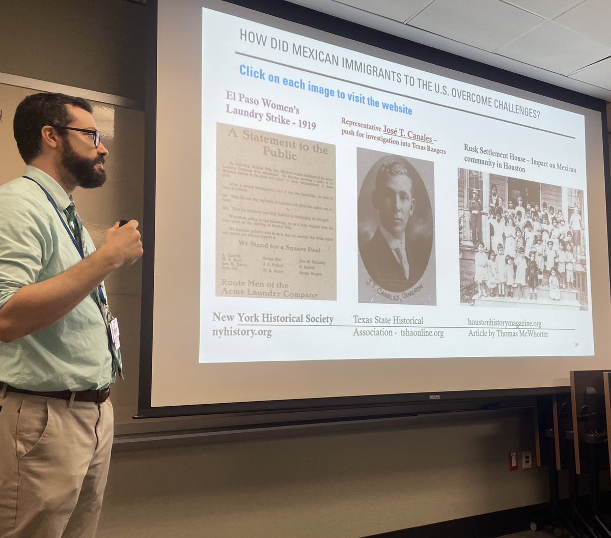 Check out my <a href="/BellaireHigh/">Bellaire High School</a> #APWH PLC member this morning as he presents at the  #EthnicStudies Fall Institute. Go, Mr. Heise! @HISD_ELARSS_CPD