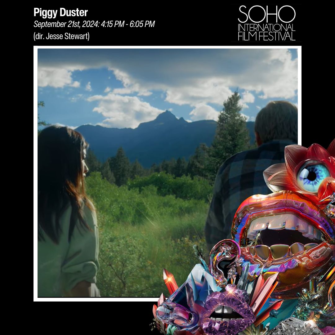 Welcome the weekend with Piggy Duster! Vivian and her stepfather Keith set up camp in a Rocky Mountain valley, on a trip that he hopes will recapture the magic of the ones they took when she was little, much to her chagrin.

TICKETS at buff.ly/3MKOjLy