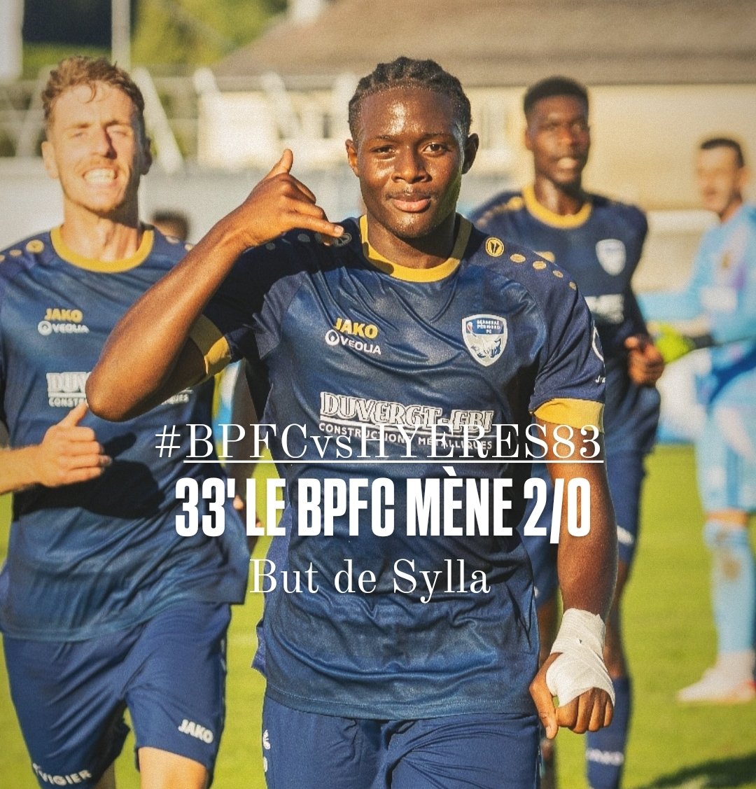 🦊 #BPFCvsHYERES83...Le #BPFC mène 2/0 🔥🔥🔥

#N2 #National2