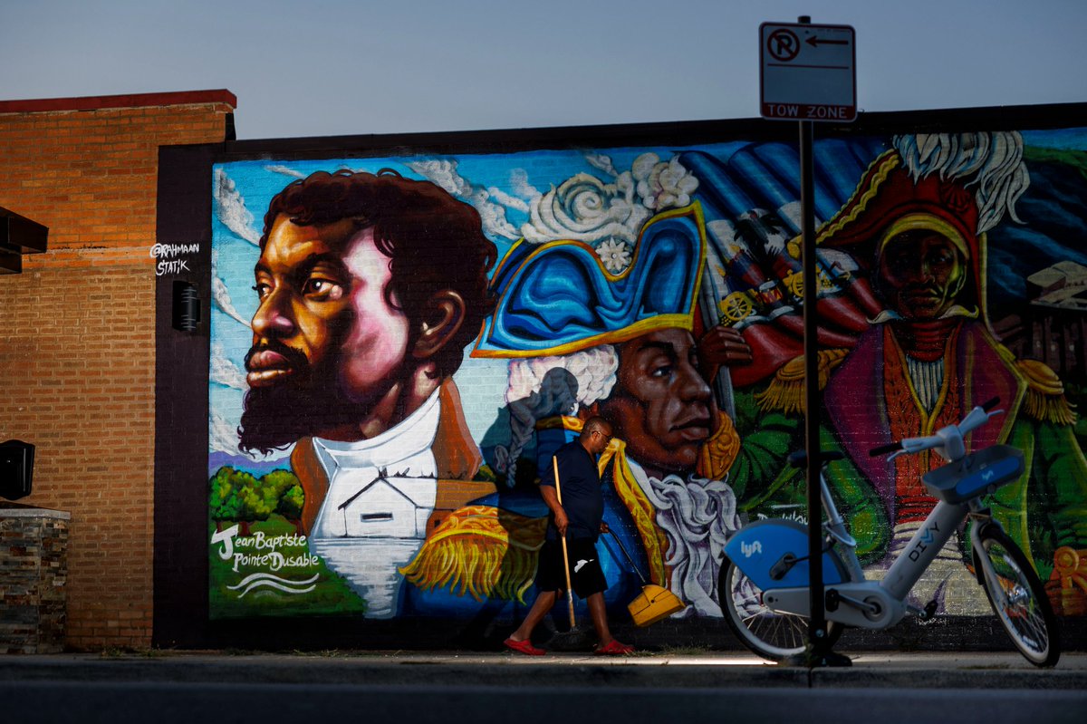 armando l sanchez (@mandophotos) on Twitter photo Chicago was founded by a Haitian.
So when Trump brought up the false claim in a debate earlier this month that Haitian immigrants are stealing pets to eat, Chef Daniel Aurel of Lior's Cafe called the rhetoric upsetting.
Story: <a href="/nellbsalzman/">Nell Salzman</a> <a href="/LAURA_N_ROD/">Laura N. Rodríguez Presa</a>
chicagotribune.com/2024/09/21/in-… Chicago was founded by a Haitian.
So when Trump brought up the false claim in a debate earlier this month that Haitian immigrants are stealing pets to eat, Chef Daniel Aurel of Lior's Cafe called the rhetoric upsetting.
Story: <a href="/nellbsalzman/">Nell Salzman</a> <a href="/LAURA_N_ROD/">Laura N. Rodríguez Presa</a>
chicagotribune.com/2024/09/21/in-…
