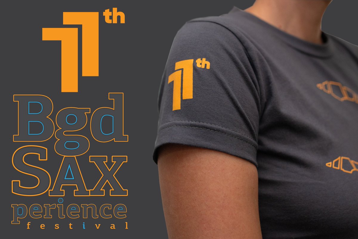 BgdSAXperience's tweet photo. Official 11th #bgdsax2024 t-shirt
#sax #saxophone #learning #festival #concert #masterclass #saksofon #autumn #belgradesaxperience #bgdsax #music #event #belgradesaxperience #tshirt https://t.co/sUKTnVvQyM