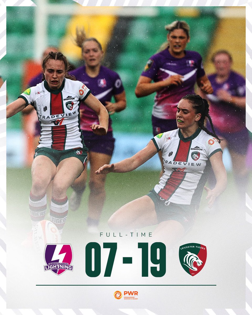 TigersWomens's tweet image. Full time at cinch Stadium at Franklin's Gardens!

Derby day win ✅

#COYT 🐯