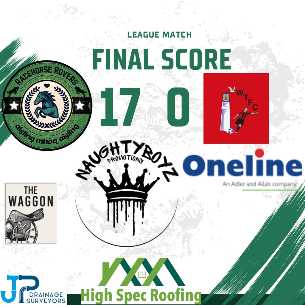 Well finally the boys decided to turn up and put their chances to bed.

Credit to Watchet they came with a squad with no subs and continued to battle till the very end.

Scorers;

Wilson x7
Parker x3
Izzard
Amauri
Macca
Purvis
Leeroy
Gibbo
Own Goal