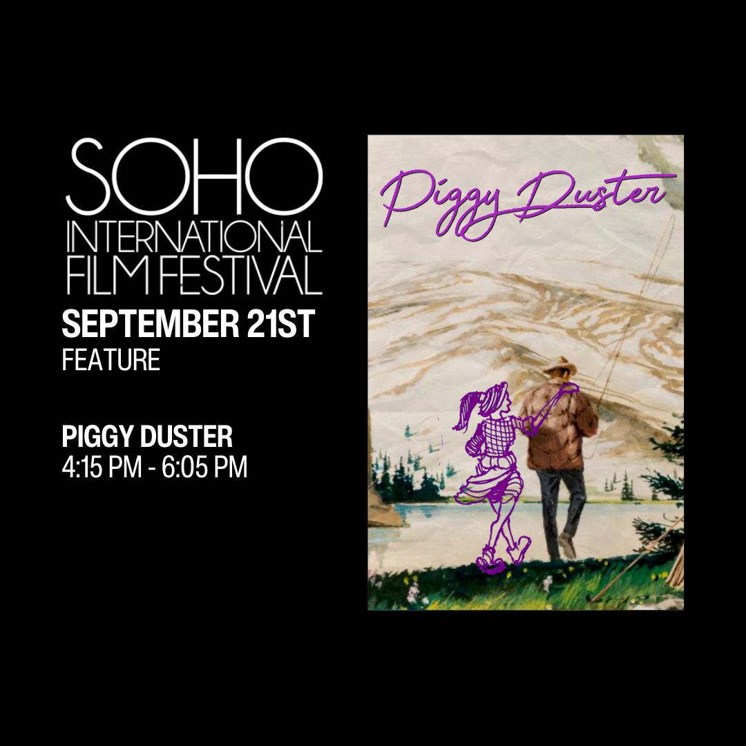 Welcome the weekend with Piggy Duster!

Vivian and her stepfather Keith set up camp in a Rocky Mountain valley, on a trip that he hopes will recapture the magic of the ones they took when she was little, much to her chagrin.

TICKETS at buff.ly/3MKOjLy