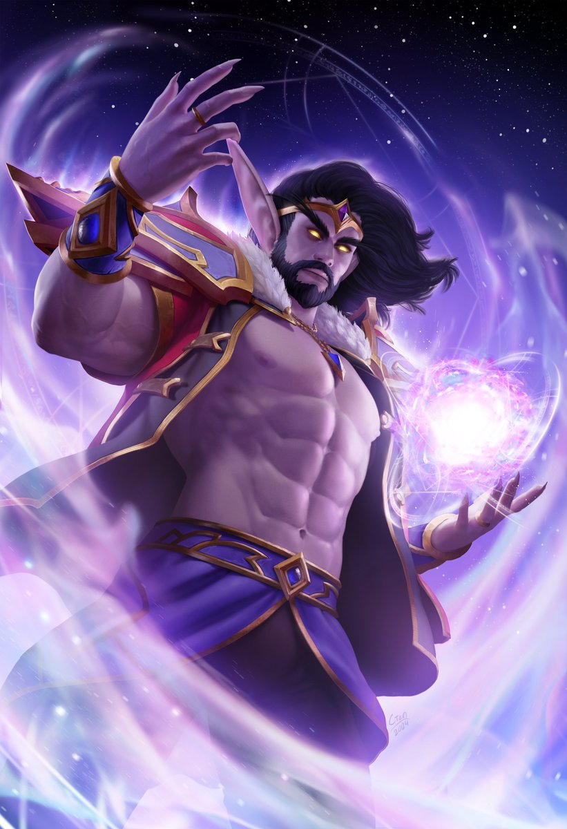 "Reshathios Al'raszja"    
Commission artwork for <a href="/_Bloodthorn/">Bloodthorn</a>