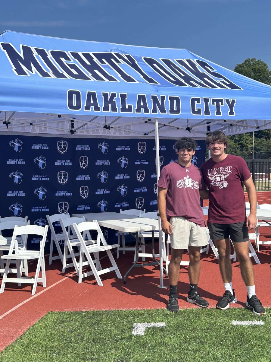 Tiffin Kouzoukas (@tkouzoukas) on Twitter photo Excited to watch this Might Oaks season opener! Thanks for the invite
<a href="/CoachManers/">Jared Maners</a>
<a href="/ScottHu36048162/">Scott Hurst</a>
<a href="/ocu_football/">Oakland City University Football</a> Excited to watch this Might Oaks season opener! Thanks for the invite
<a href="/CoachManers/">Jared Maners</a>
<a href="/ScottHu36048162/">Scott Hurst</a>
<a href="/ocu_football/">Oakland City University Football</a>
