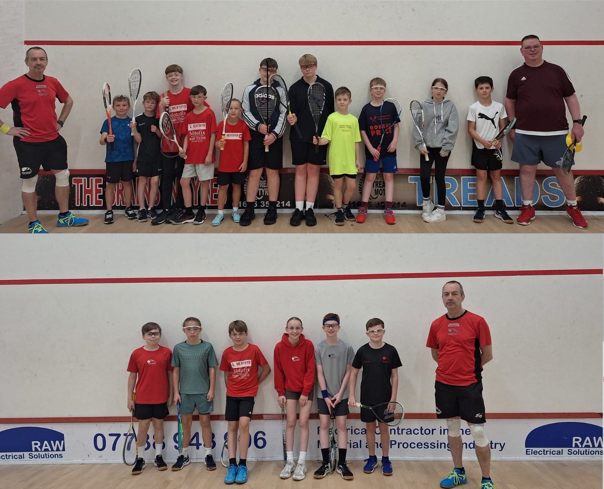 1st Regional Development Squads of the season in Merthyr today. Full house &amp; great squad, juniors from Abergavenny, Builth Wells &amp; Merthyr.  Monmouth sending juniors along to the next squad too, all very positive  for the future.
@gregtippings <a href="/squashwales/">daniel</a> <a href="/MerthyrSquash/">Merthyr Squash</a>