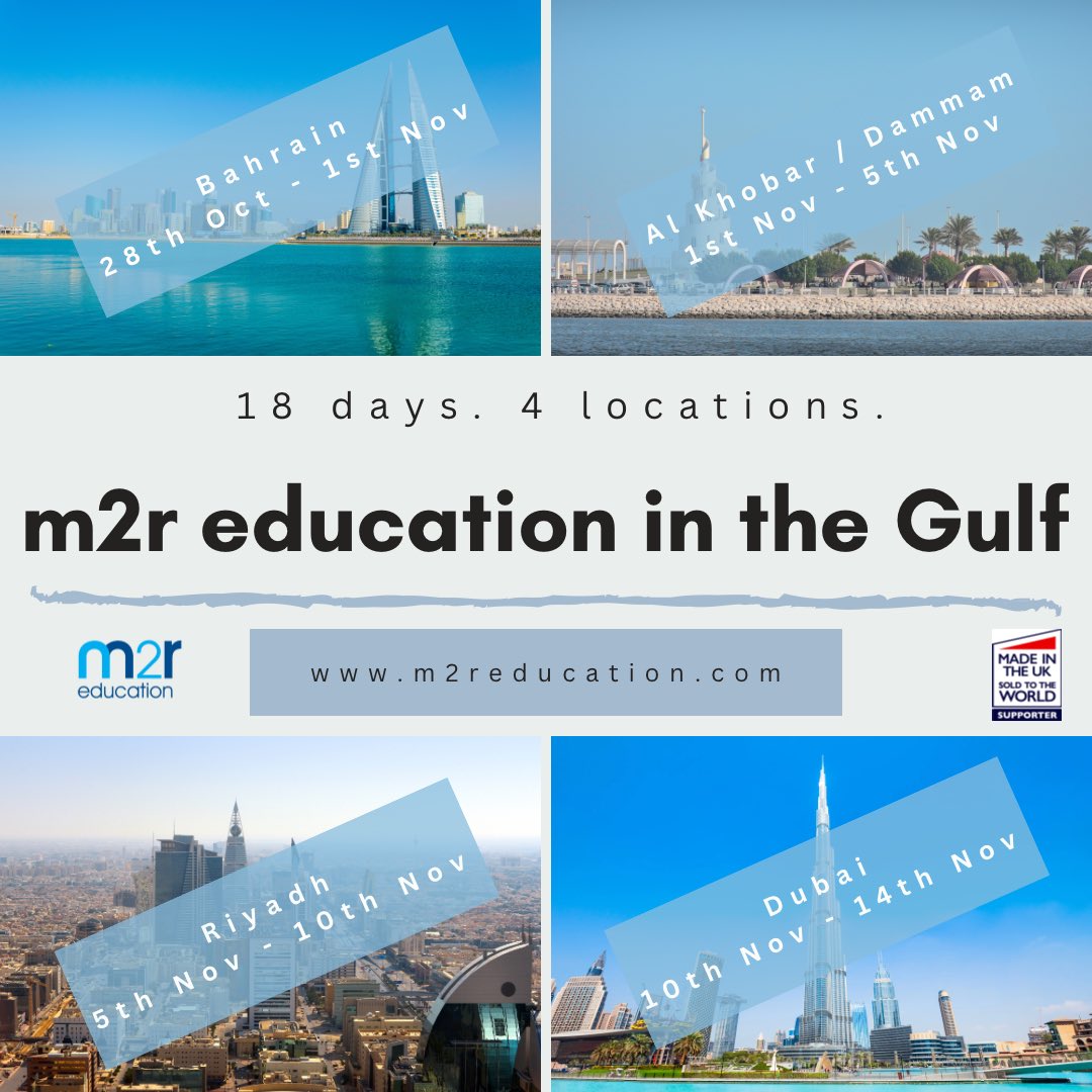 m2r Education - international education services (@m2reducation) on Twitter photo Hello #GCC international schools, colleges, language centres and other organisations within the education and training sector! If you would like to meet to discuss our services and are available on any of the dates below, get in touch. <a href="/tradegovuk_NPH/">Department for Business and Trade North of England</a> <a href="/biztradegovuk/">Department for Business and Trade</a> #gessdubai Hello #GCC international schools, colleges, language centres and other organisations within the education and training sector! If you would like to meet to discuss our services and are available on any of the dates below, get in touch. <a href="/tradegovuk_NPH/">Department for Business and Trade North of England</a> <a href="/biztradegovuk/">Department for Business and Trade</a> #gessdubai
