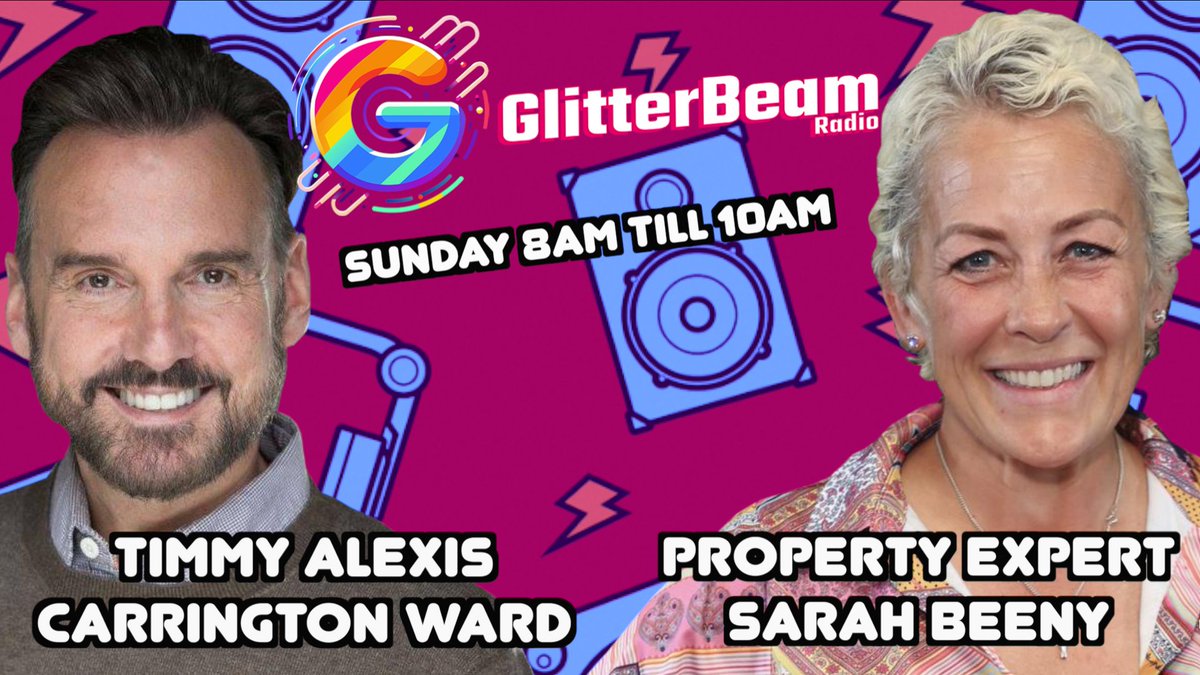 heresheisalexis's tweet image. #HERESHEIS #TIMMYALEXISCARRINGTONWARD talking with #SARAHBEENY about #BREASTCANCER #PROPERTYLADDER &amp;amp; her new family home tomorrow morning 8am till 10am on #GLITTERBEAMRADIO #ISAIDIT 😜

Listen on glitterbeam.co.uk OR just say 'Alexa enable Glitterbeam Radio' #SHOULDADONE 😘