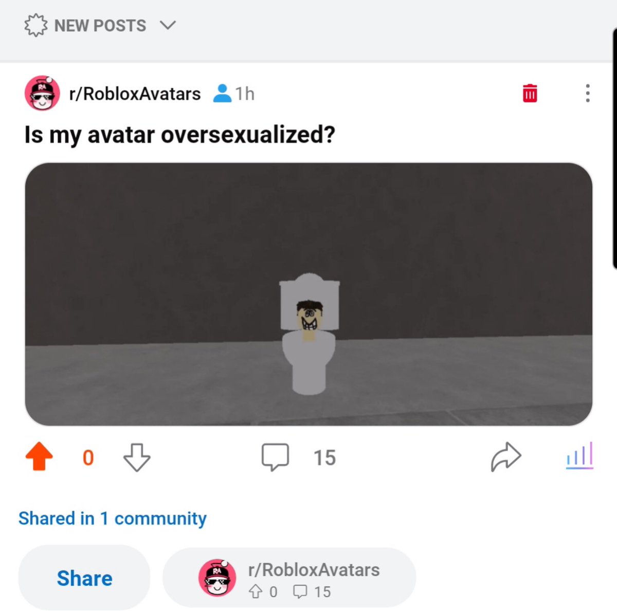 saberbigboobs's tweet photo. Skibidi toilet struggles https://t.co/mhVeF04dKH