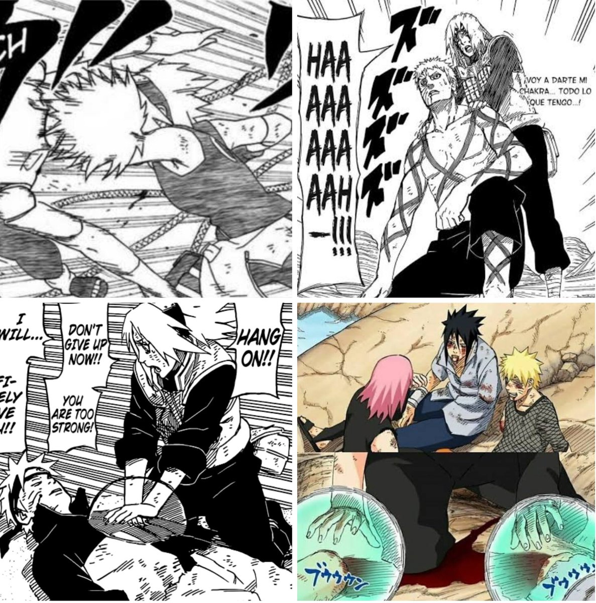 sanxastasia's tweet photo. "Sakura doesn't have an impact on Naruto story line" is the funniest shit I have heard ijbol https://t.co/ejEb2WOLw4
