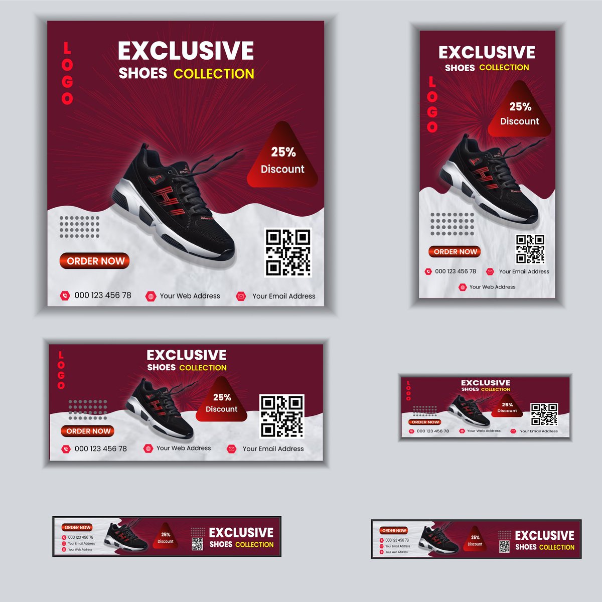 grafixtotal's tweet image. Web Banner Set Design
#webbannerdesign #socialmediapost #postdesign #banner #photoshop #product #design #webbannersetdesign #Illustrator #indesign