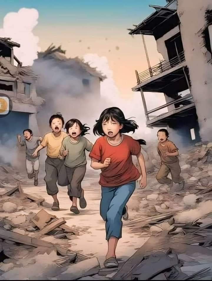 zawmoethant71's tweet image. It's learned from locals that the terrorist military council has been launched aerial bomberdment to town's central bazaar of #NaungChio in N/Shan state on 07:00 am today &amp;amp; attacked civilians.

youtube.com/TachileikNewsA…
#2024Sep21Coup
#SanctionAviationFuel
#WhatsHappeningInMyanmar