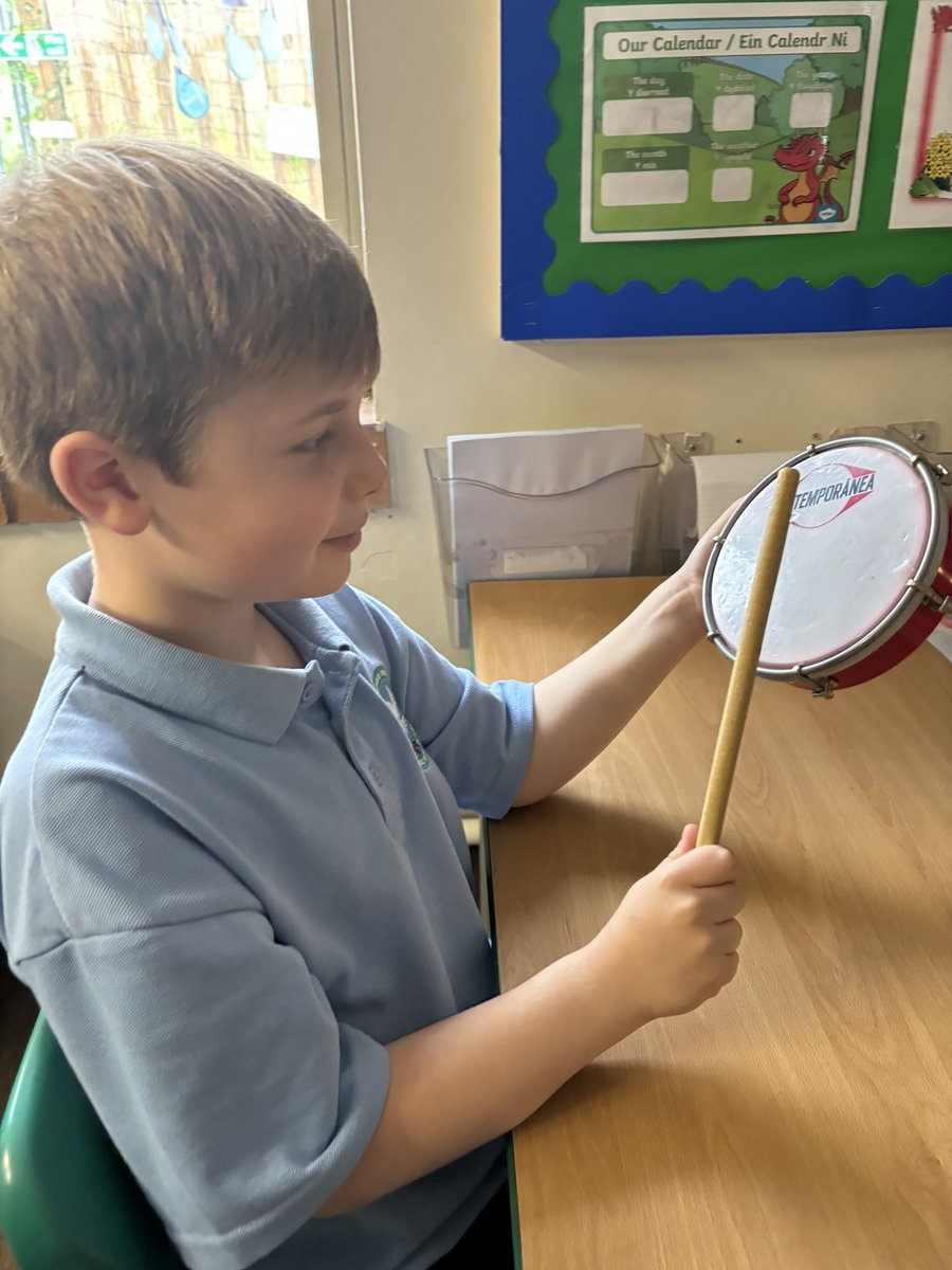 Blwyddyn Tri started their Samba drumming lessons this week. 
#bethebestyoucanbe