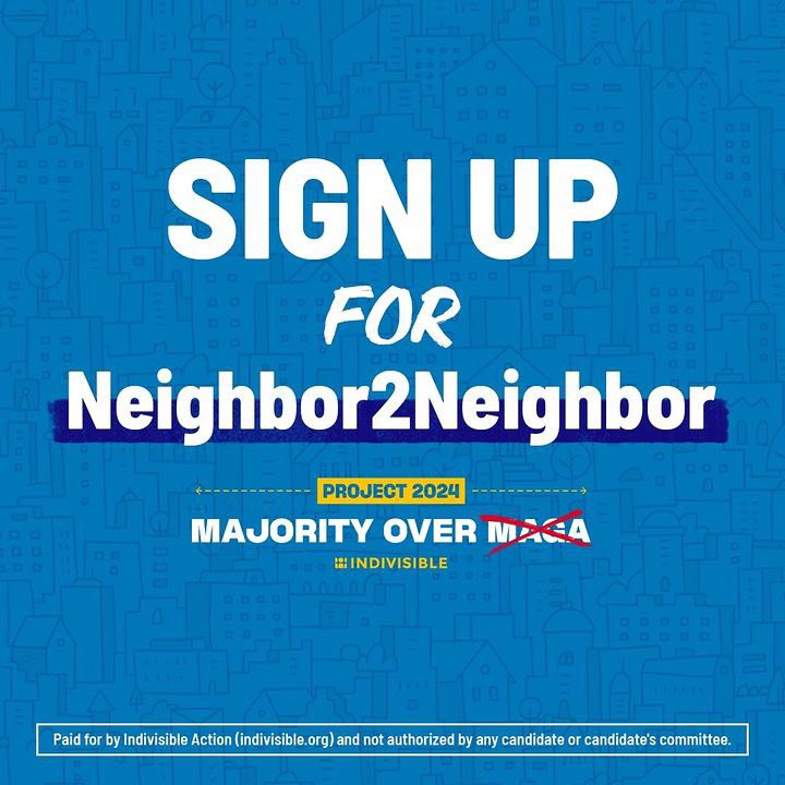 indivisibletx24's tweet photo. @LSPmatt @ColinAllredTX @tedcruz Check out Indivisible #Neighbor2Neighbor GOTV tool! Sign up in our linktree! https://t.co/sKsJ7t6L2P