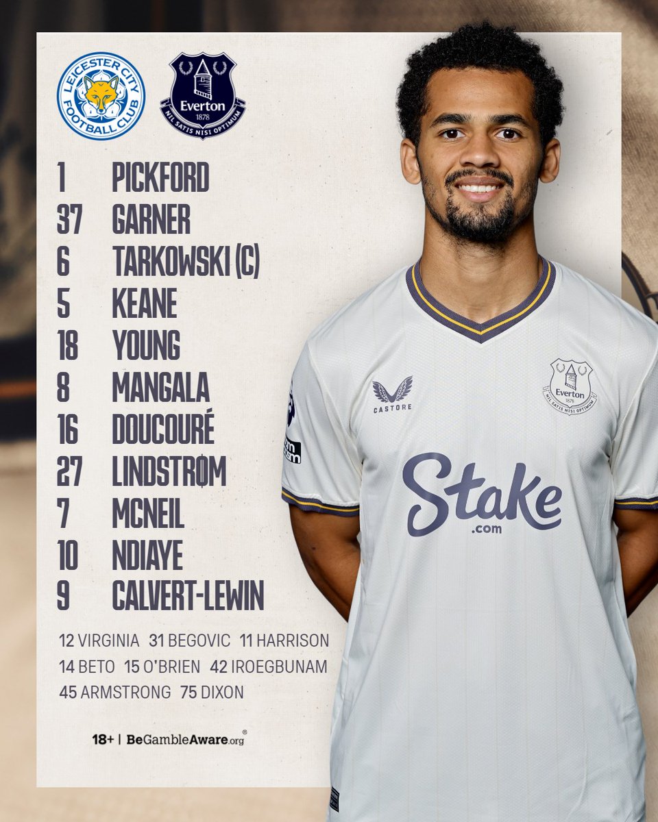 Everton's tweet photo. Today's Toffees! ⚪️

#LEIEVE https://t.co/rVWFtp1HQ7