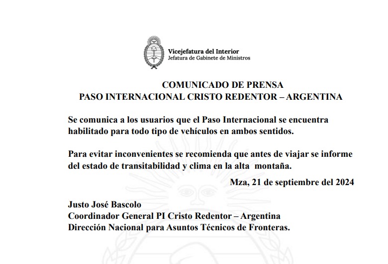 Paso Cristo Redentor tweet media