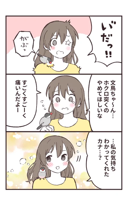 文鳥あるある④

#漫画が読めるハッシュタグ 
