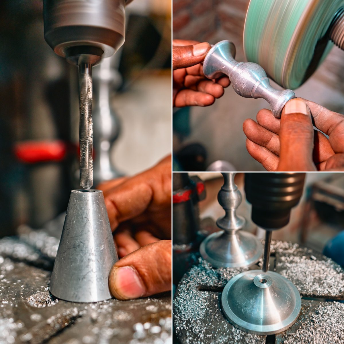 Handcrafted in an ethical small batch in North India, this candlestick is more than a table decor. It helps us provide benefits such as education and medical treatment for artisans and their families. 

aksahomedecor.com/products/metal…

#candleaddict #handmadecandleholder #ethicallymade