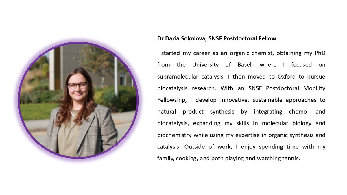 OxWiChem's tweet image. Checkout our September RedOxWiChem Profile featuring Dr Daria Sokolova, prestigious SNSF postdoctoral fellow working with in the Vincent Group and our OxWiChem multi-talented Events Team Lead 23-24, Ella Ogilvy. #womeninchemistry #oxfordchemistry #womeninscience #oxford