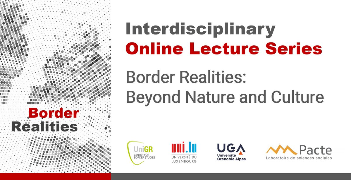 Join the <a href="/UniGR_CBS/">UniGR-Center for Border Studies</a> online conference series that addresses the #MoreThanHuman perspective as a new and pressing field of #BorderStudies.

🚩Registration and program borderrealities.org