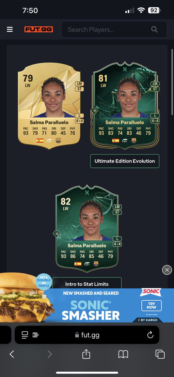 corderor7f's tweet photo. @FIFA22_INFO Currently working on this evo https://t.co/bzHUQ1Fq1E