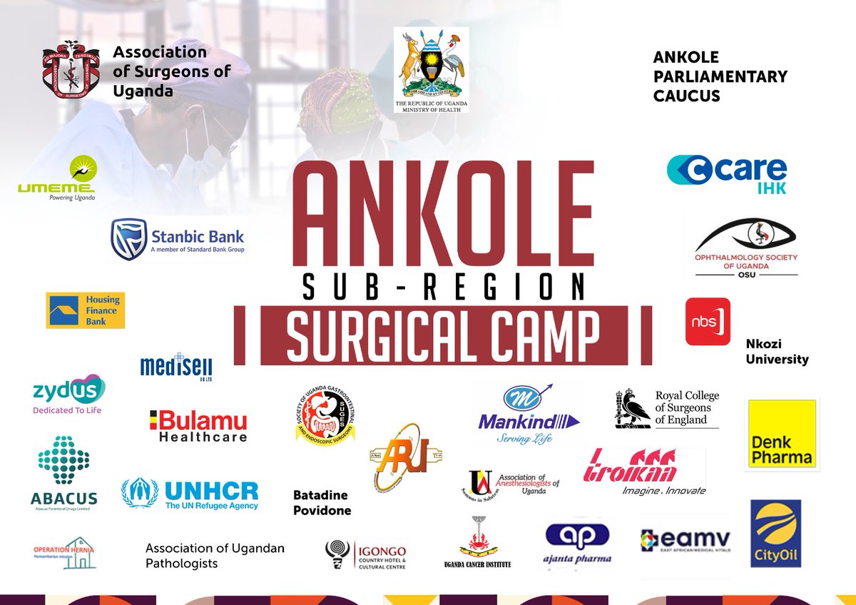 EAMedicalVitals's tweet photo. Today, EAMV, in partnership with the Association of Surgeons of Uganda, Ministry of Health, and other dedicated partners, flagged off the Ankole Sub-Region Surgical camp a life-changing event. 

We commend the Surgeons Association  of Uganda for spearheading this selfless activity that will transform many lives in the region.

We are committed to making a significant impact on healthcare in Uganda, and  together, we can make a difference 💪🏾 

#EAMVGloves #HealthcareForAll #SurgicalCamp #SupportingHealthcare #Uganda