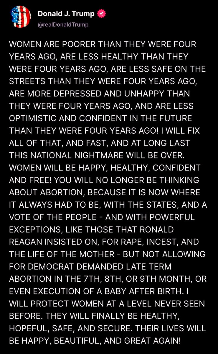 7Veritas4's tweet photo. "I will say anything, promise anything, do anything to not lose this election and be held accountable for my crimes..." https://t.co/y7hVizB91J